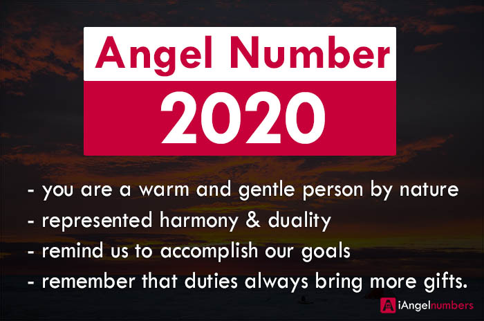 Angel Number 2020 Meaning @iangelnumbers